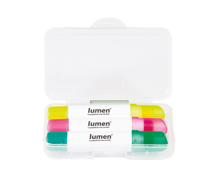 ESTUCHE CON TRES CRAYONES DE CERA C204